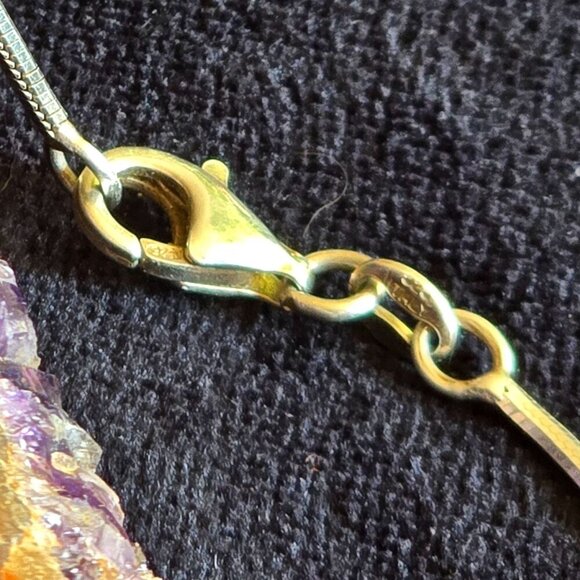 925 Italy Sterling Silver Dolphin 9" Anklet Lobster Clasp Snake Chain 6.6g - Picture 4 of 7